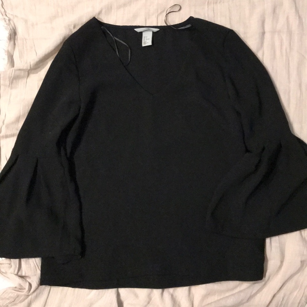 Blouse - Black - HM - Size 4